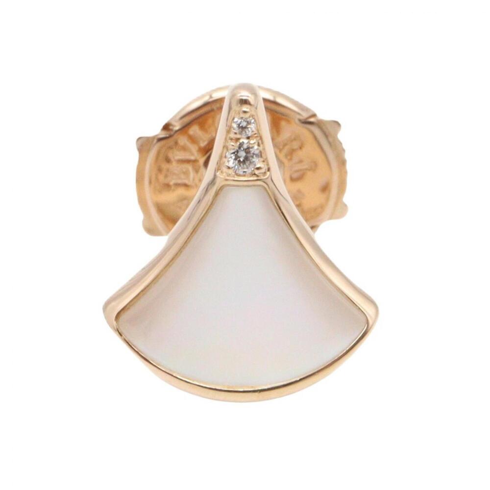 BVLGARI Diva's Dream Single Earring, Mother-of-Pearl 18KPG (Pink Gold), Mothe...